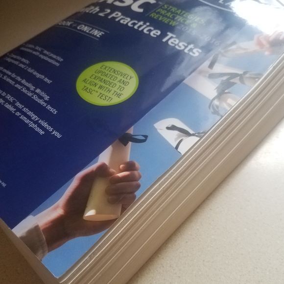 Kaplan GED (TASC) test book - Picture 6 of 6